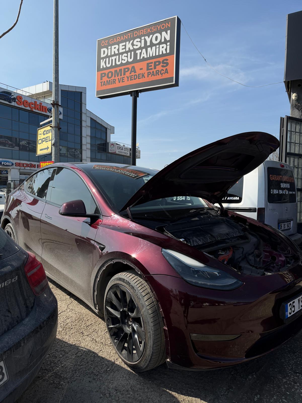 Tesla EPS Direksiyon Tamiri Ankara